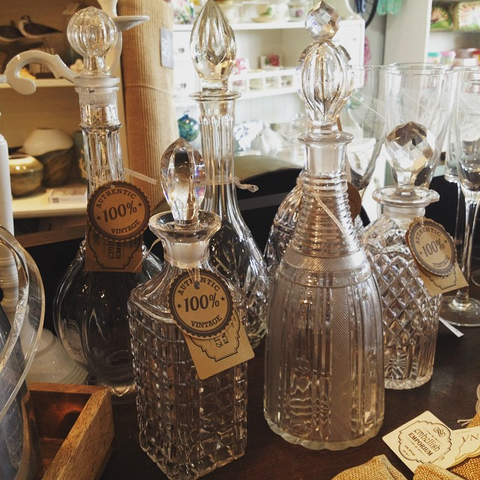 Glass bottles